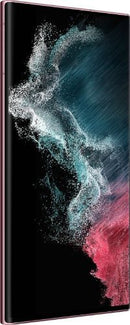 Samsung Galaxy S22 Ultra (5G) - 512GB - Burgundy - Single Sim - Pristine