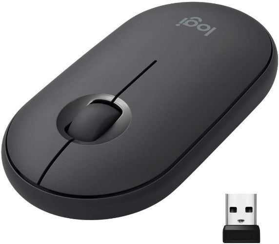 Logitech  Pebble M350 Wireless Mouse - Graphite - Brand New