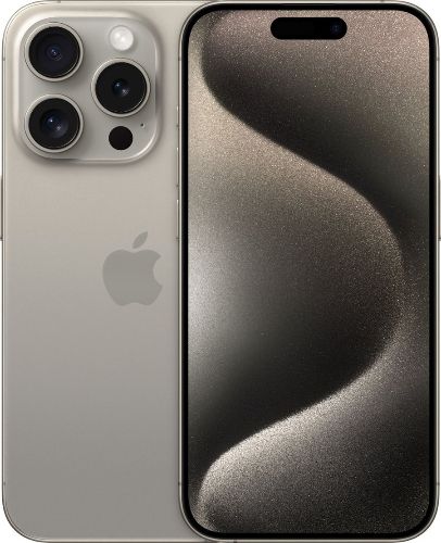 Apple iPhone 15 Pro - 256GB - Natural Titanium - Premium