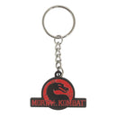 Warner Bros Mortal Kombat Logo Metal Keychain - Default - Brand New